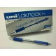 Uni Locknock Ball point pen, Blue